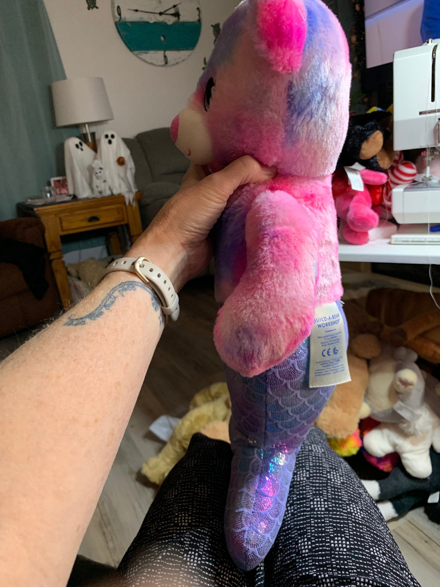 Build A Bear Magical Mer-Bear Mermaid Plush