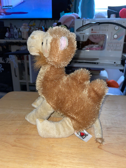 Webkinz Camel Plush, Tan and Cream, 2 Hump