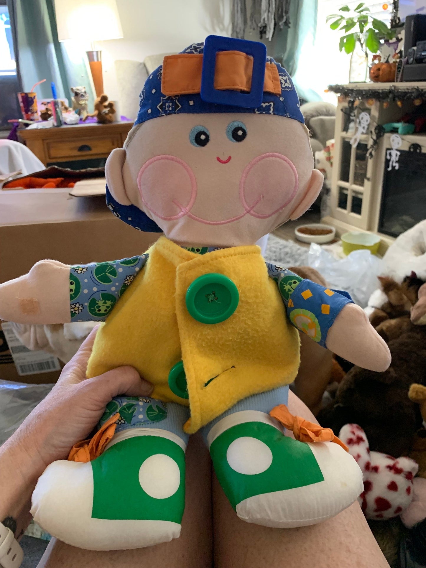 Vintage 2001 Playskool Dapper Dan Plush Toy