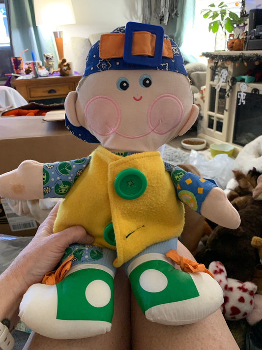 Vintage 2001 Playskool Dapper Dan Plush Toy