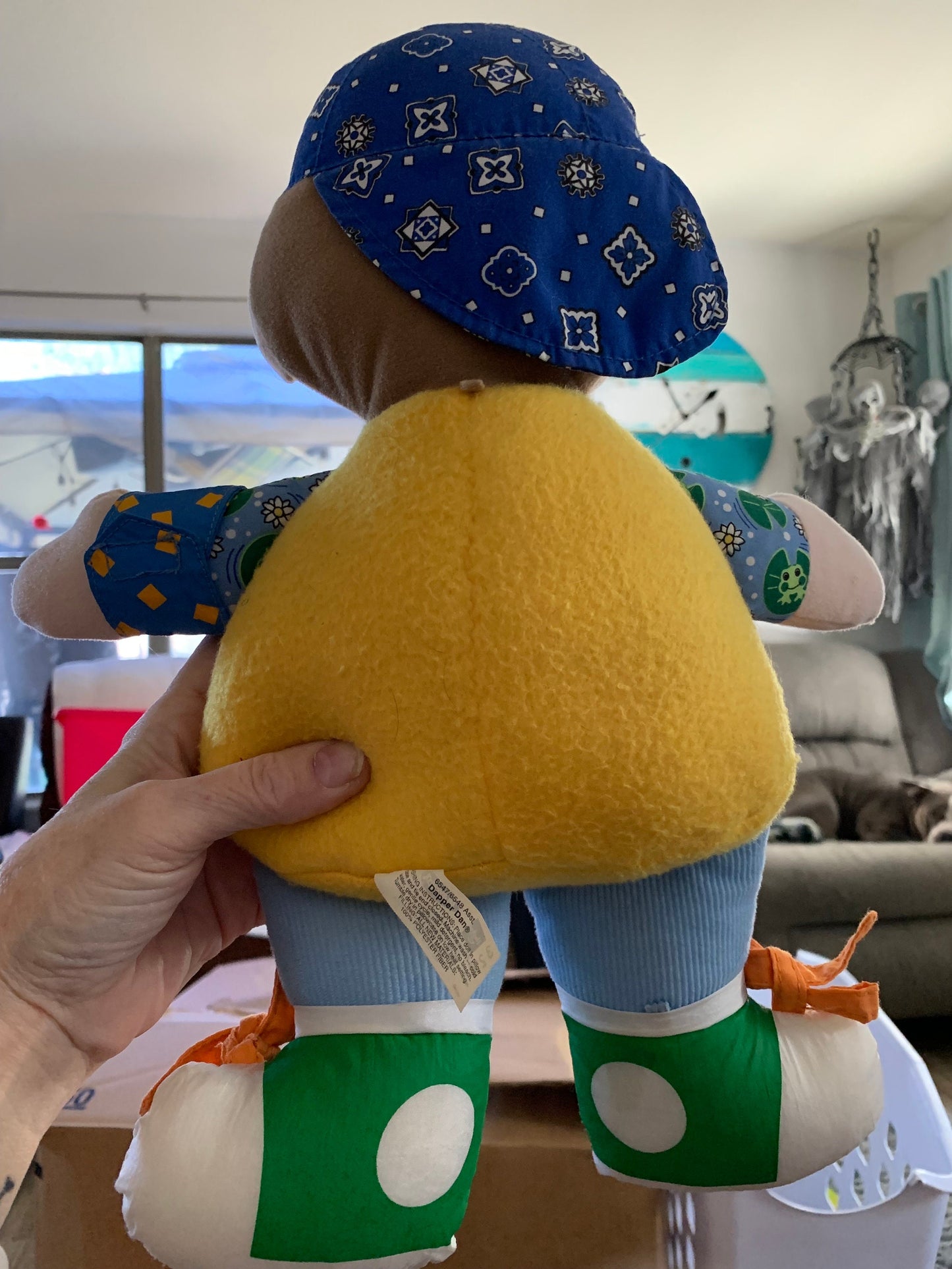 Vintage 2001 Playskool Dapper Dan Plush Toy