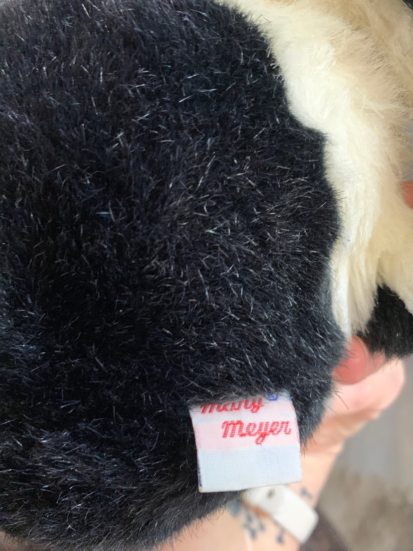 Mary Meyer Blossom Skunk Plush, Rare 1991 Stuffed Animal