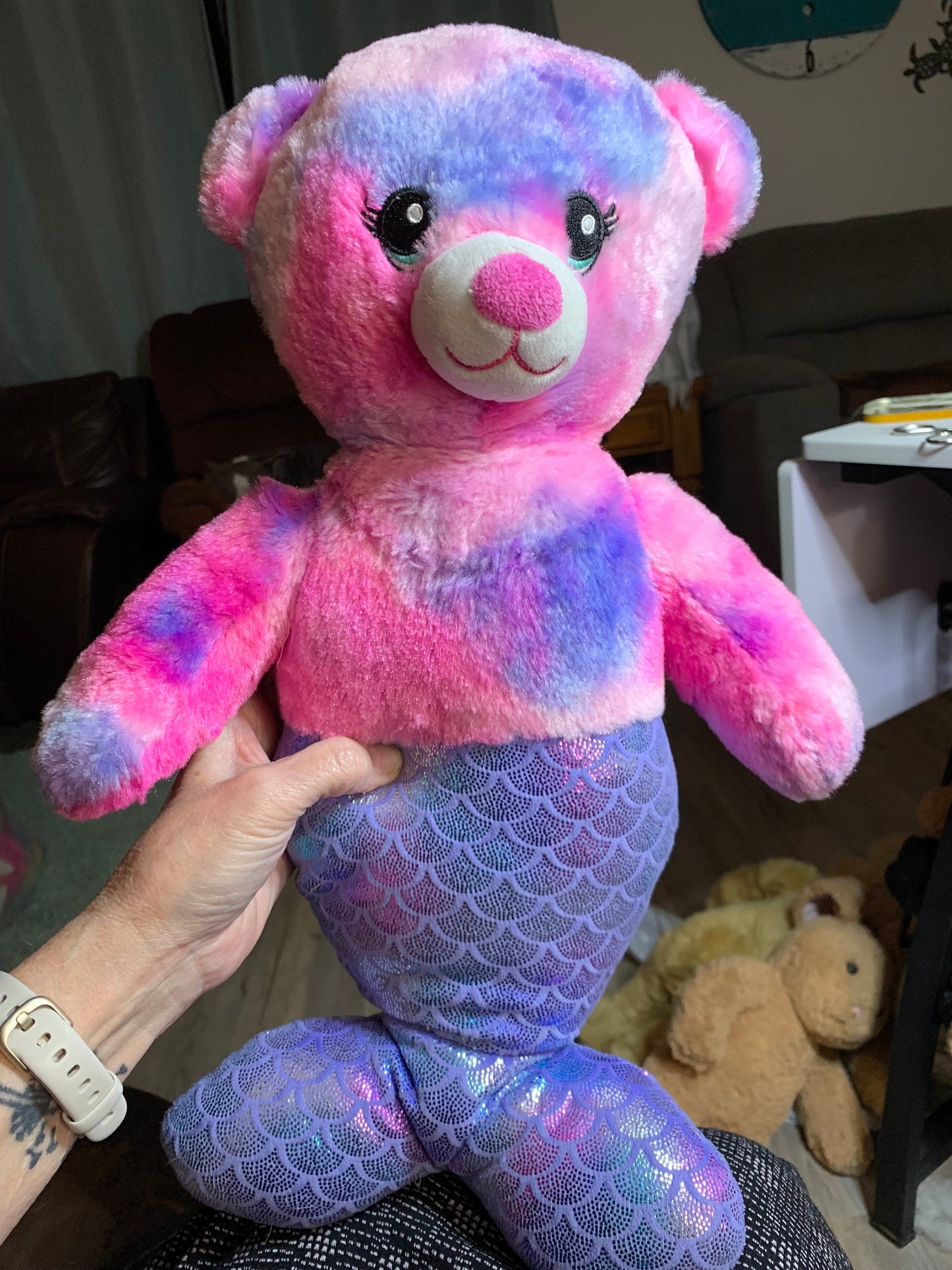 Build A Bear Magical Mer-Bear Mermaid Plush