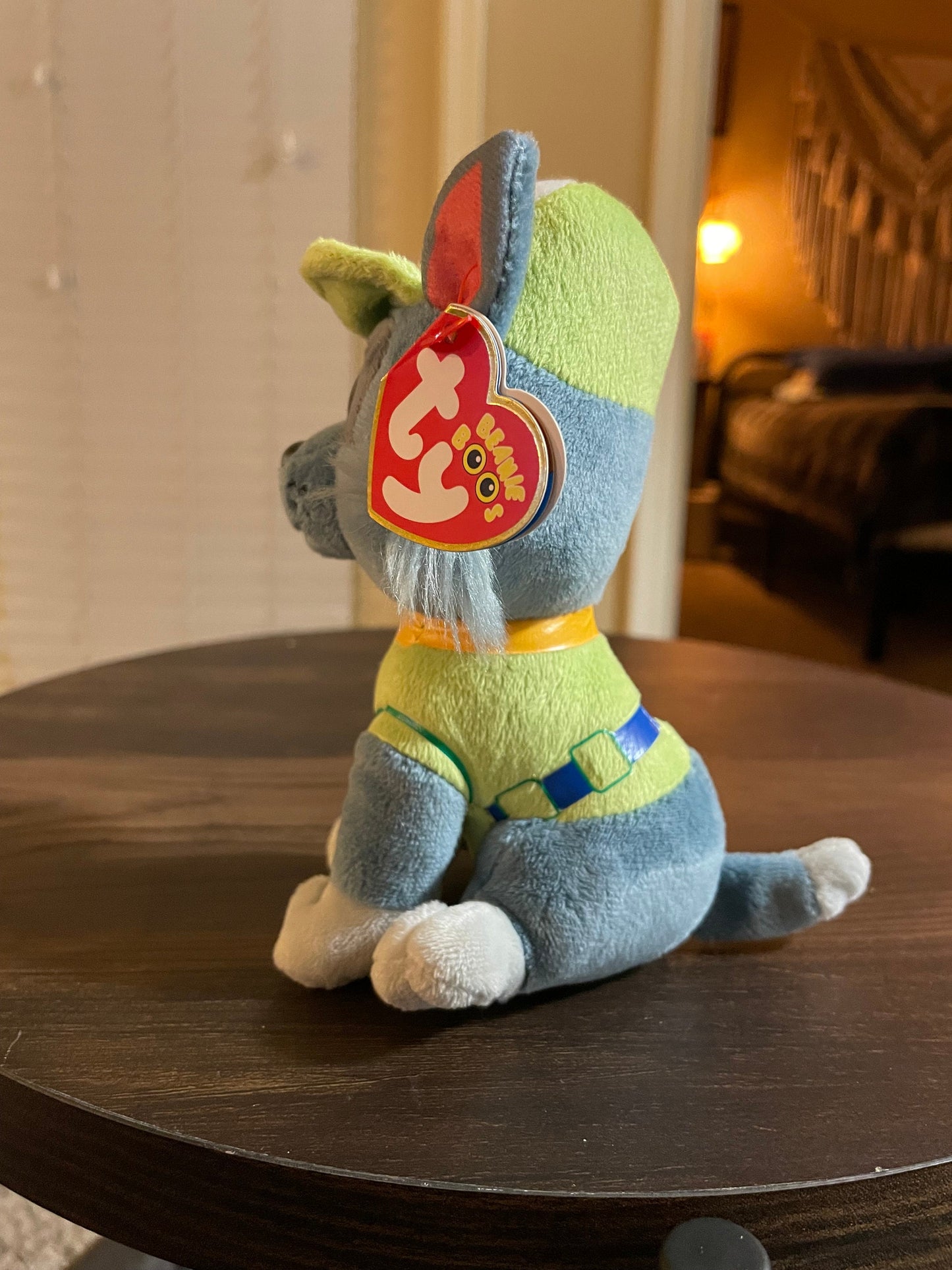 Ty Beanie Boos Paw Patrol Rocky plush Nwt