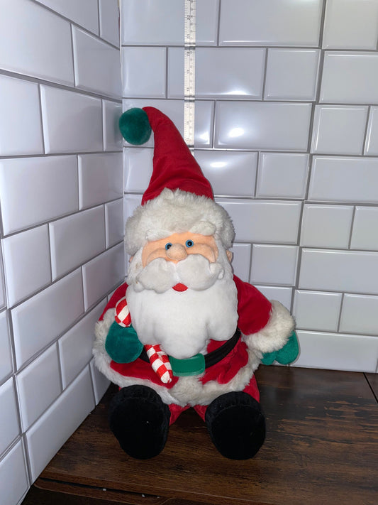 1993 Stuffins Santa Claus Christmas Plush