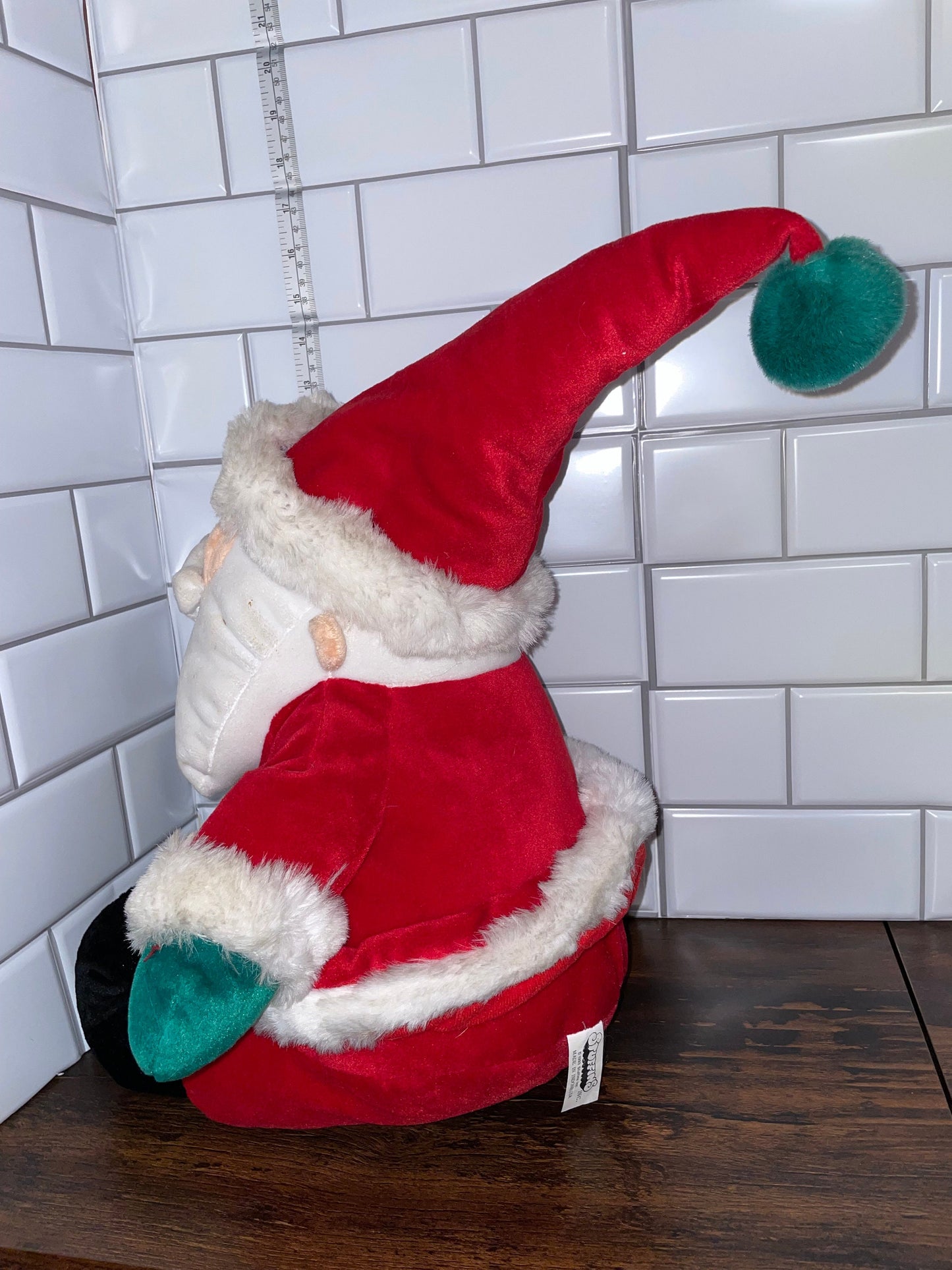 1993 Stuffins Santa Claus Christmas Plush