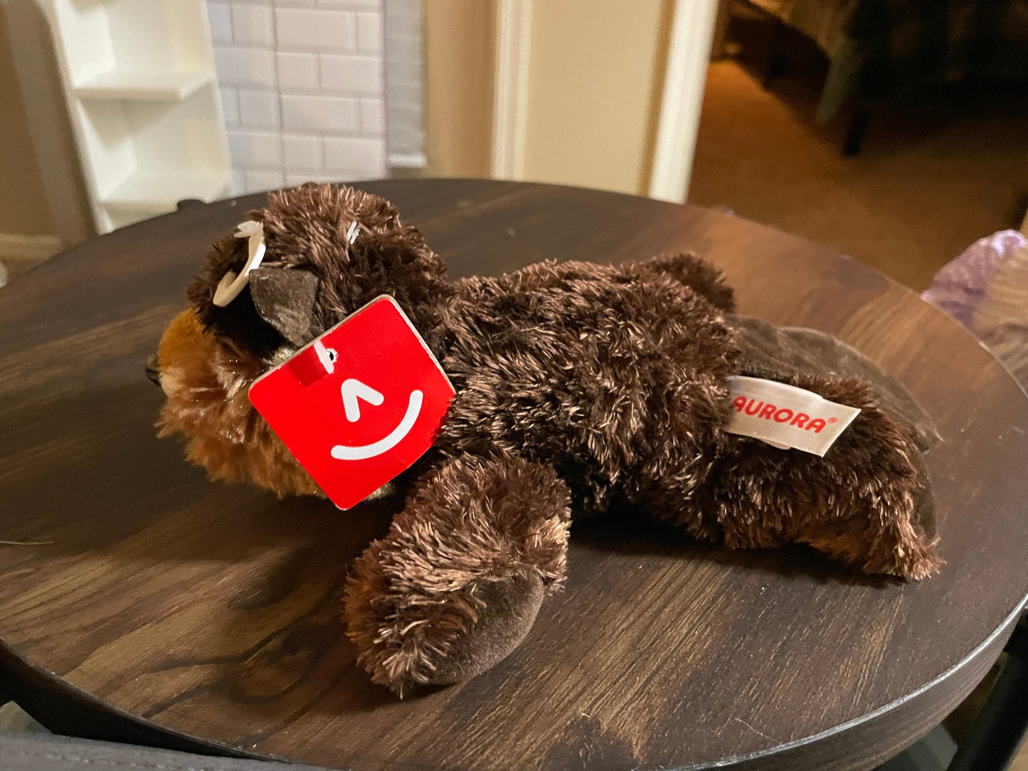 Aurora World Brown Beaver Plush NWT