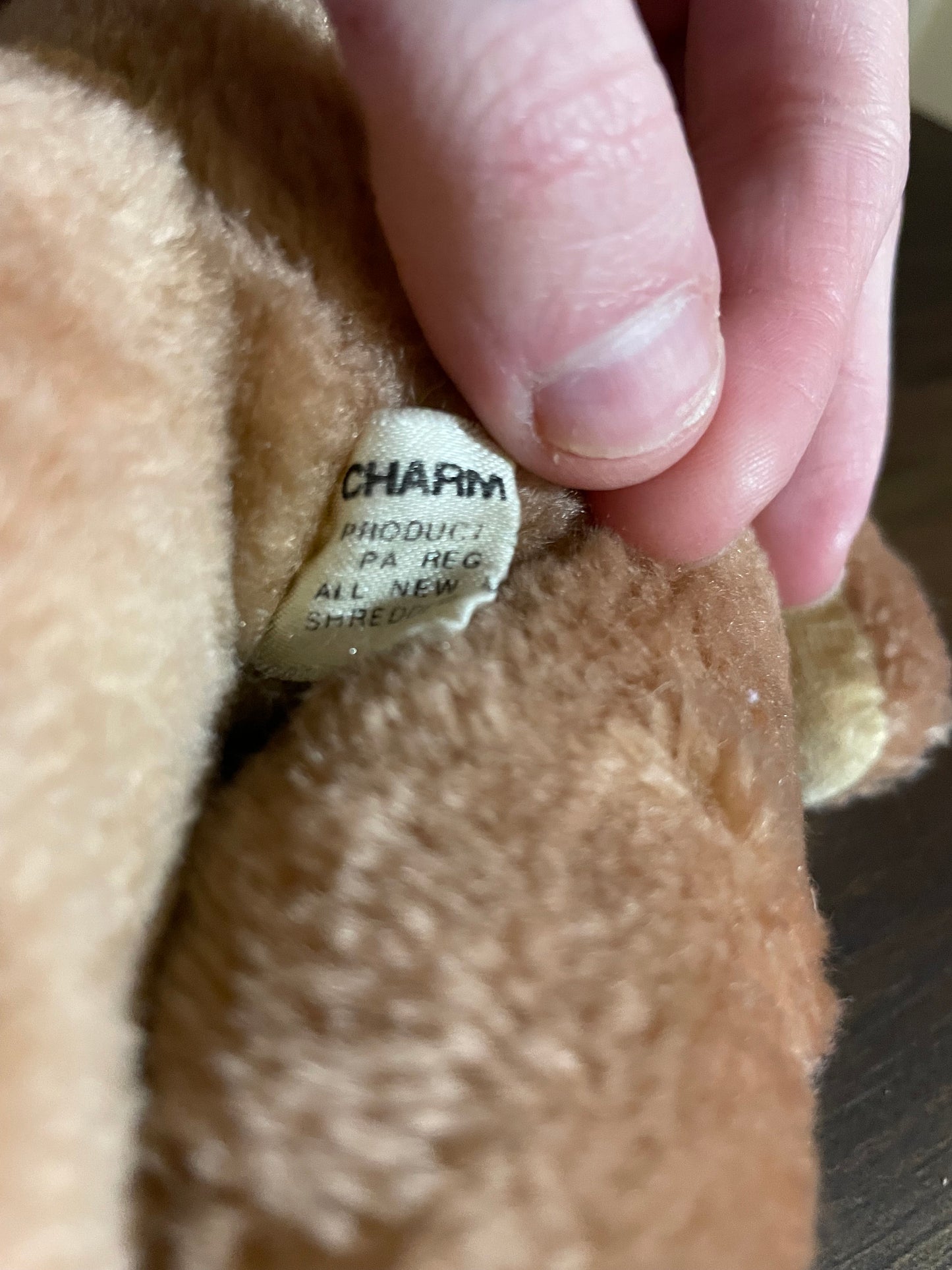 Charm co jointed vintage Teddy Bear plush
