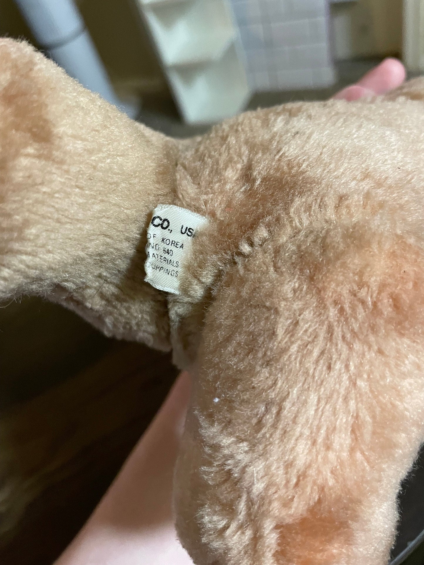 Charm co jointed vintage Teddy Bear plush