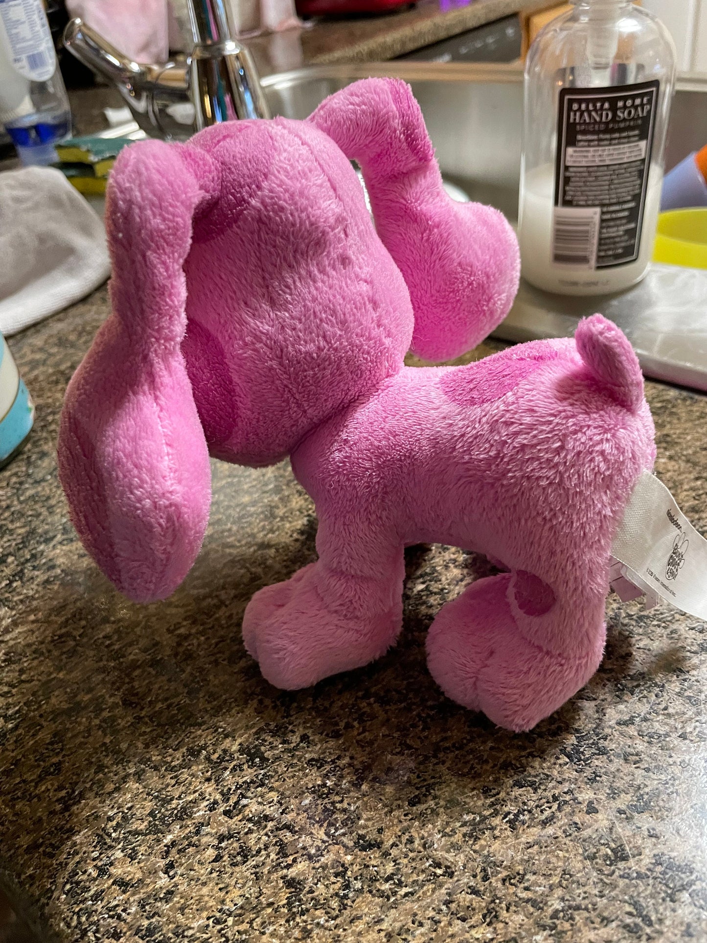Blues Clues Pink Magenta Puppy Dog Plush