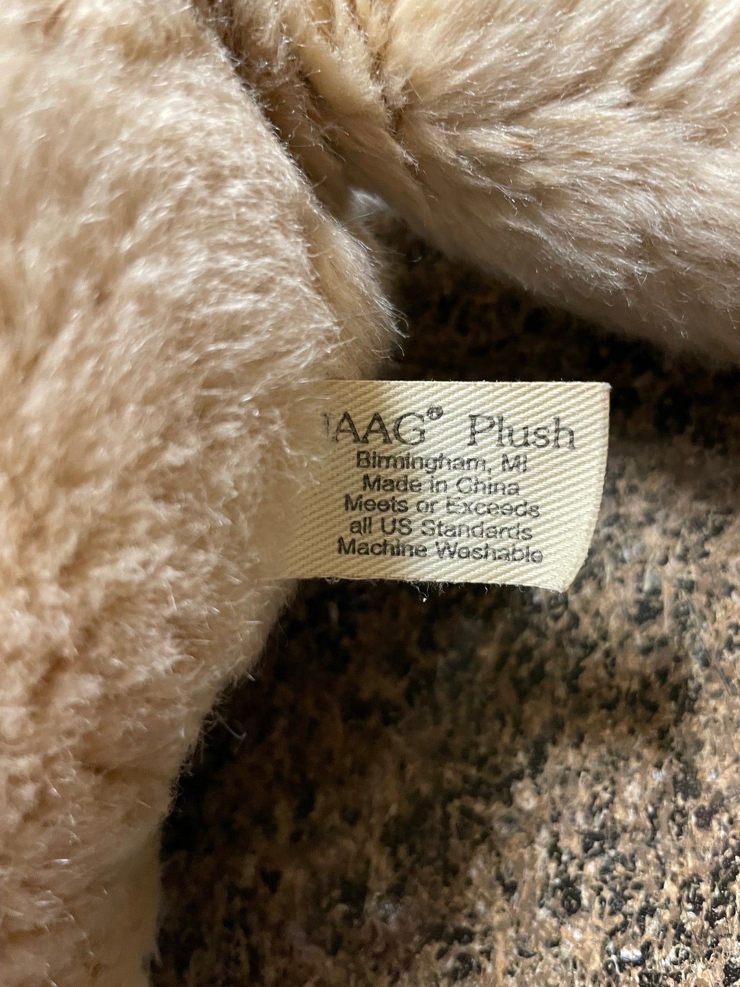 JAAG Golden Retriever dog plush