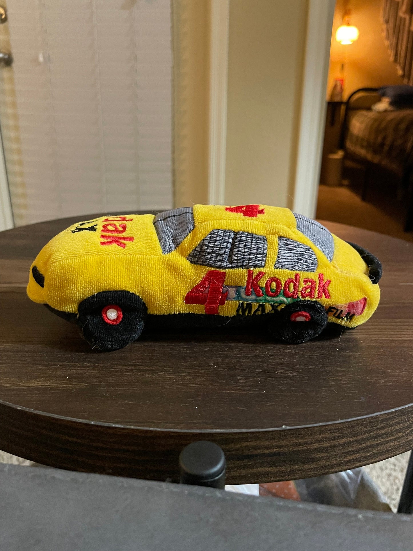 Nascar Beanie Racer Bobby Hamilton Kodak Car Plush