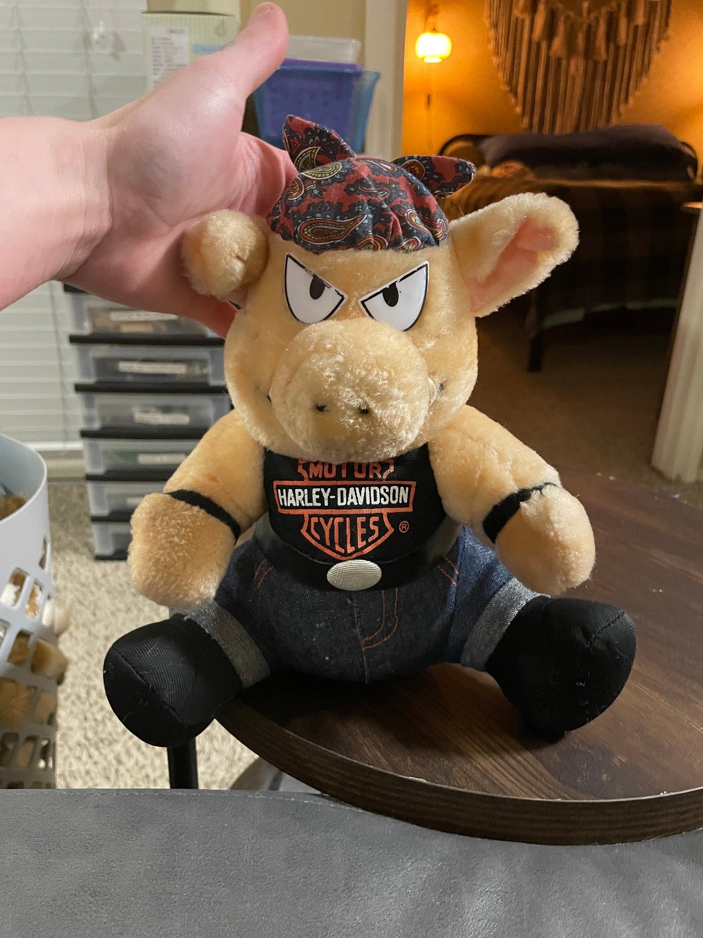 Harley Davidson Pig Plush