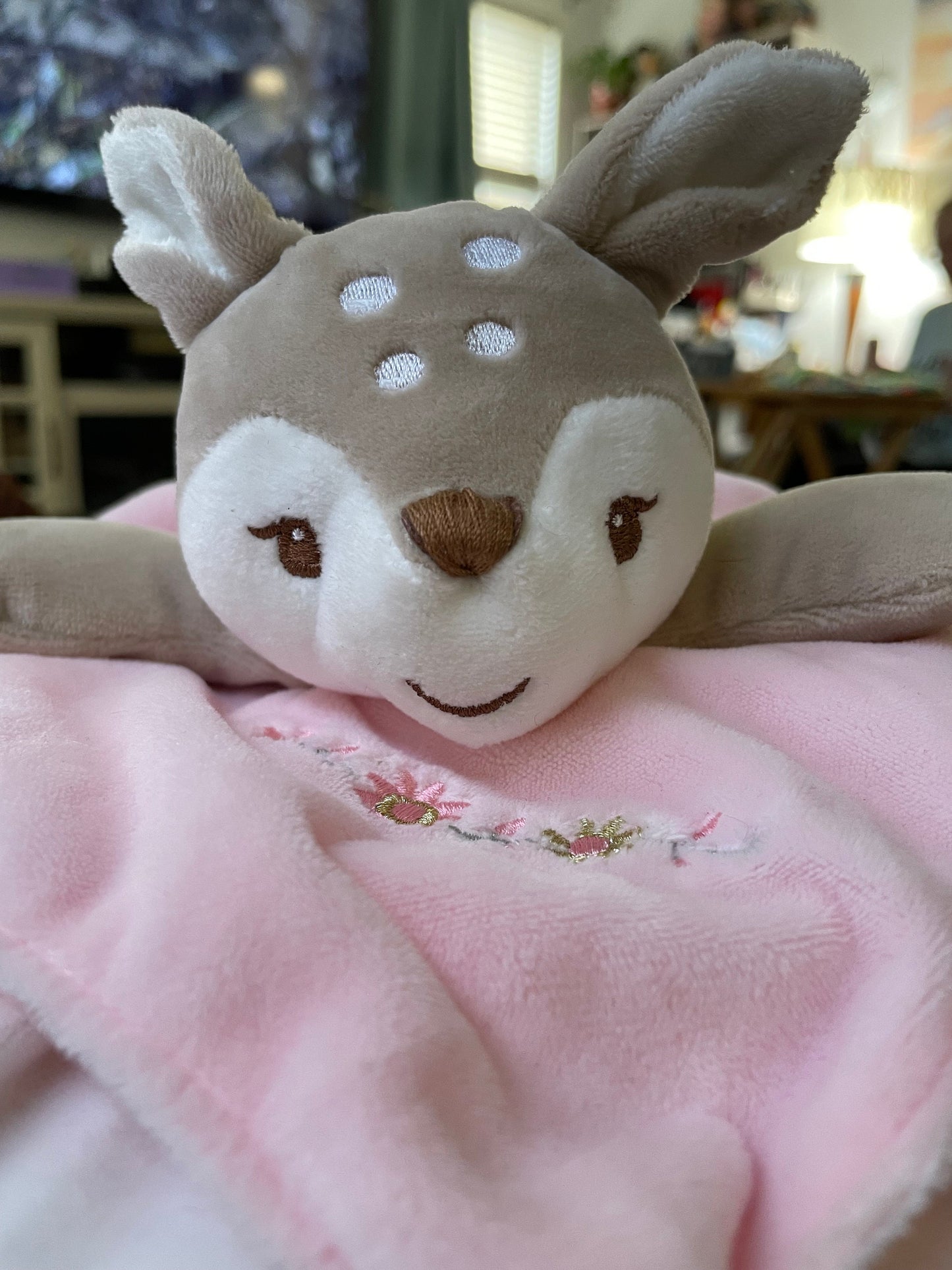 Mary Meyer Itsy Glitzy Fawn Lovey security blankey