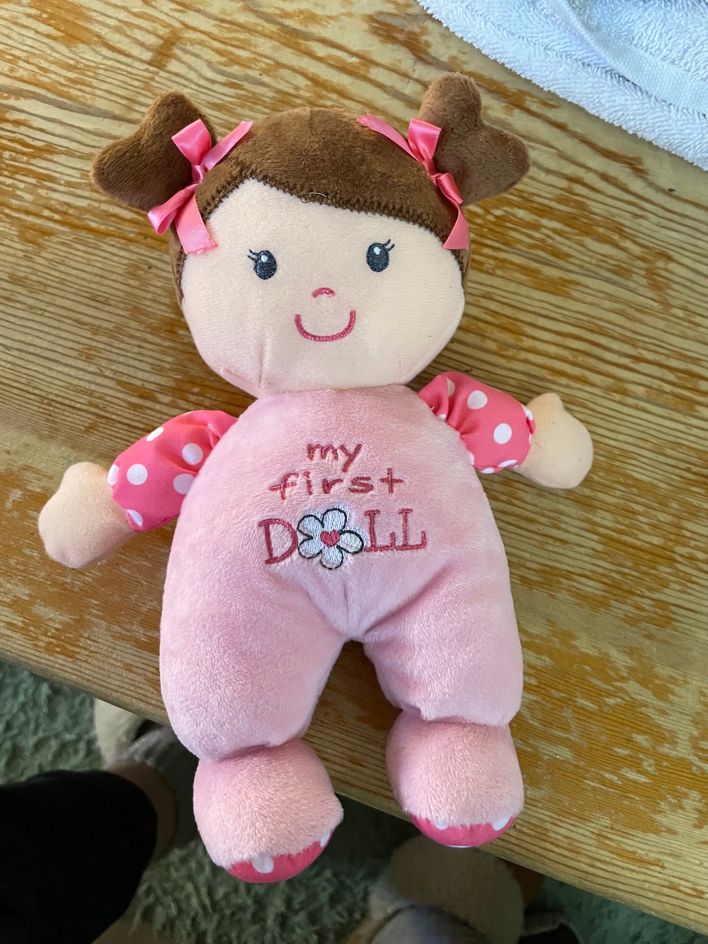 Baby Starters Pink My First Doll Plush