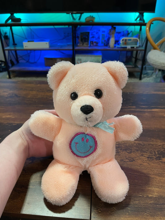 Dakin 1988 Light Pink/Peach Teddy Bear plush