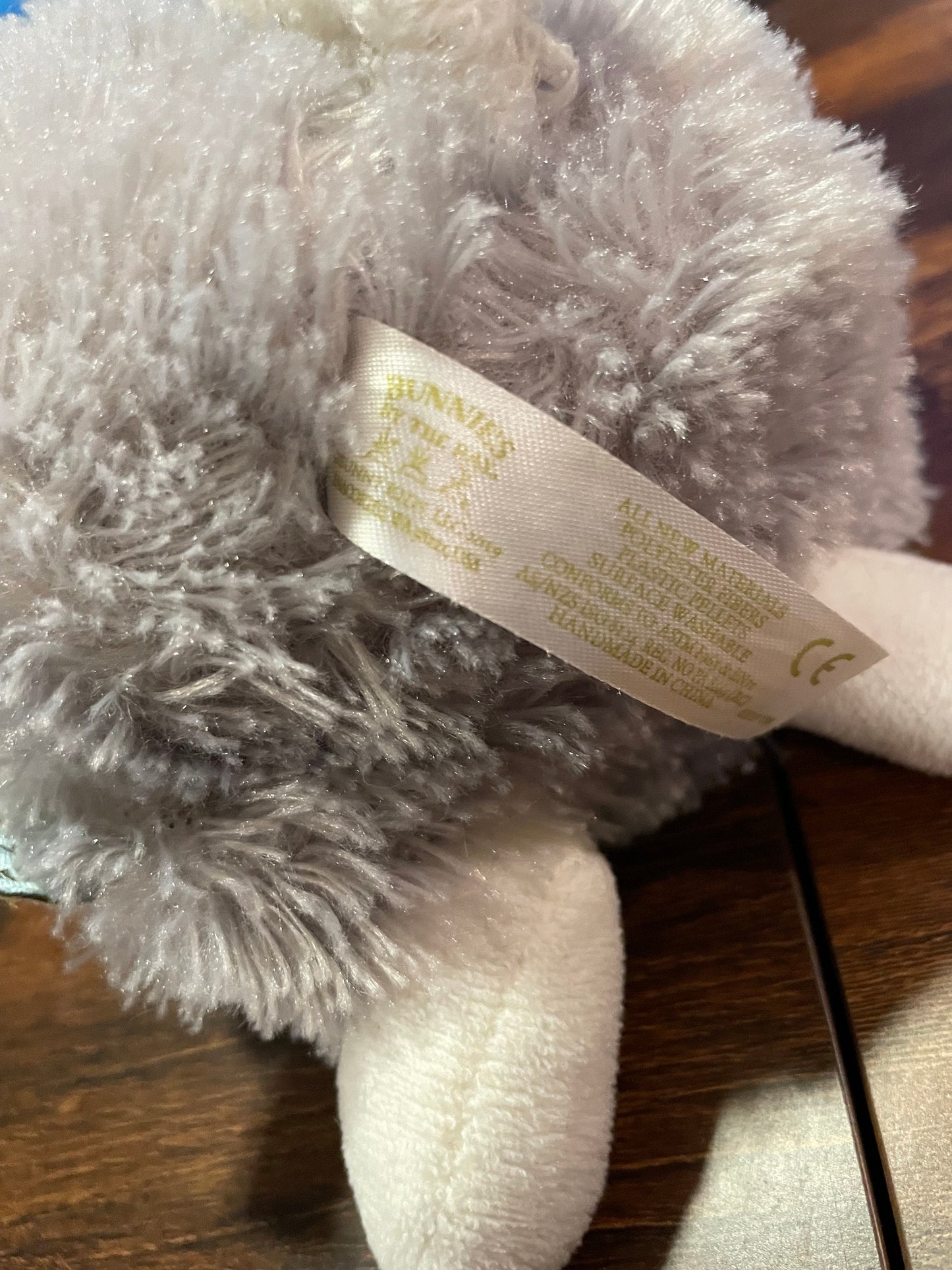 Bunnies by the Bay shaggy small bunny plush