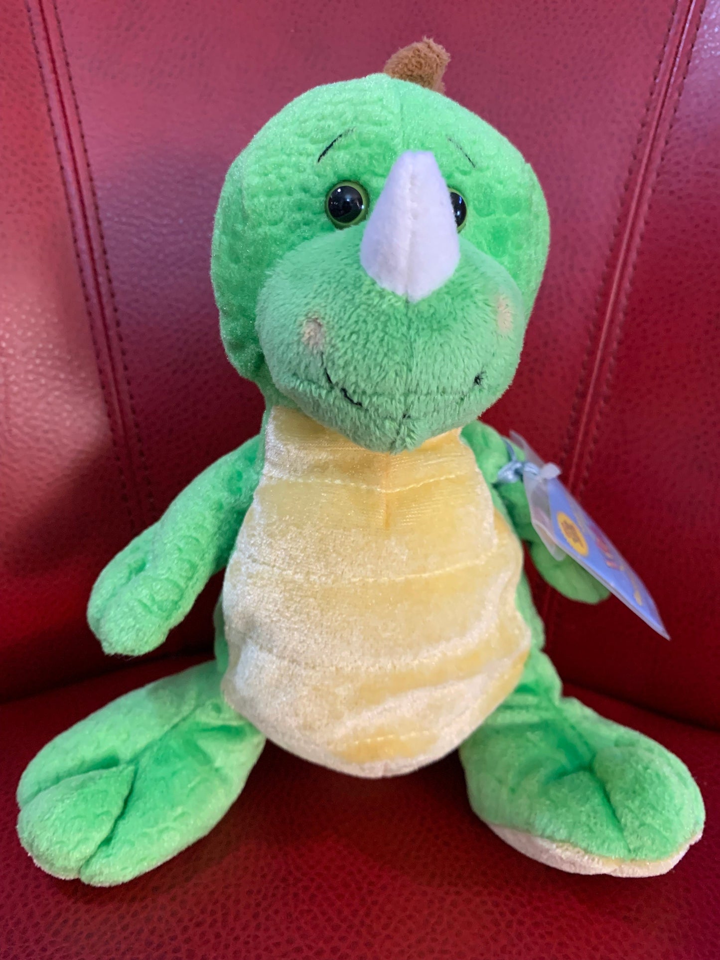Webkinz Green Key Lime Dinosaur Plush, Retired (No Code)
