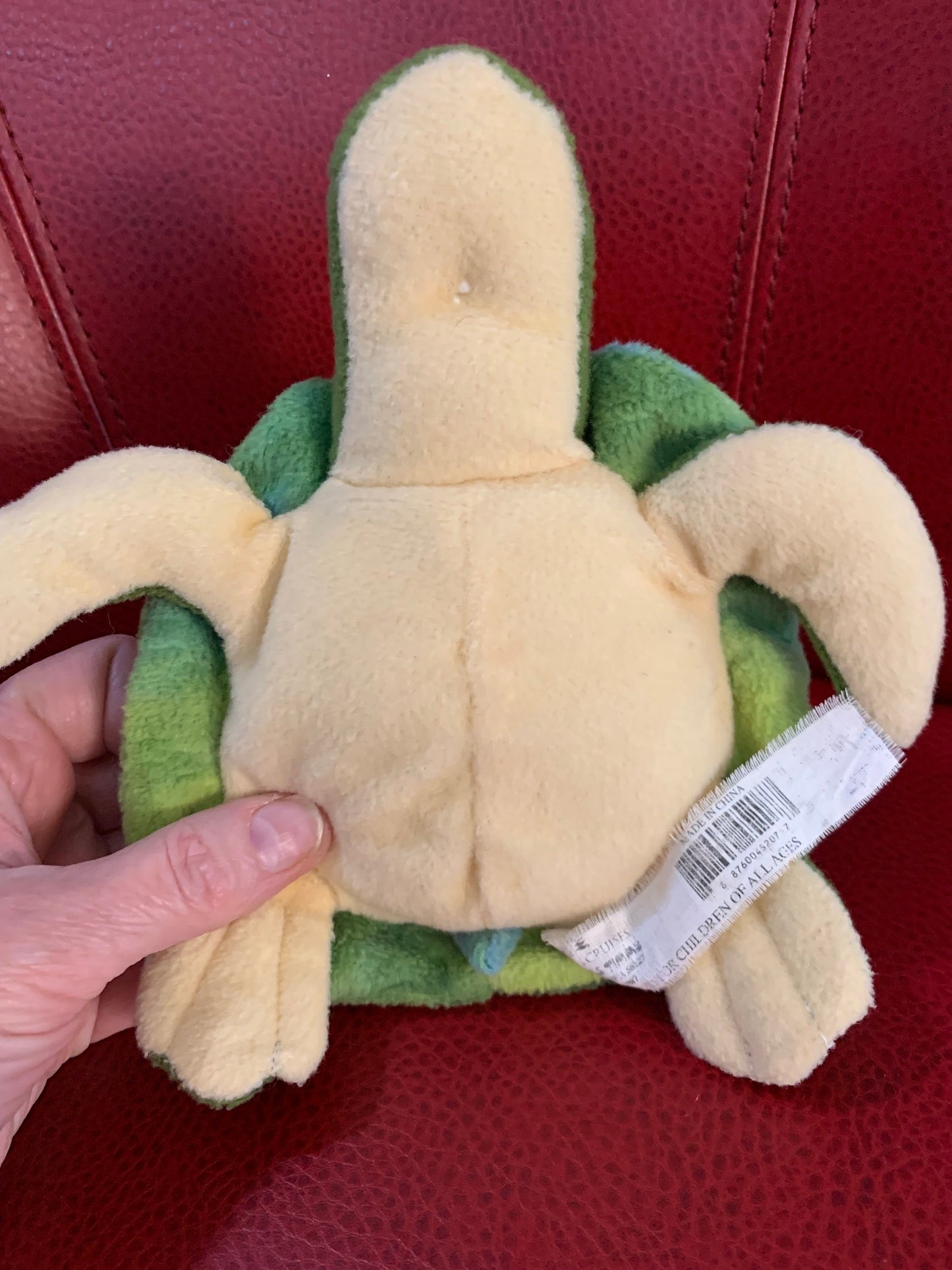 Princess Cruises Sea Turtle Plush, Green and Blue, Small