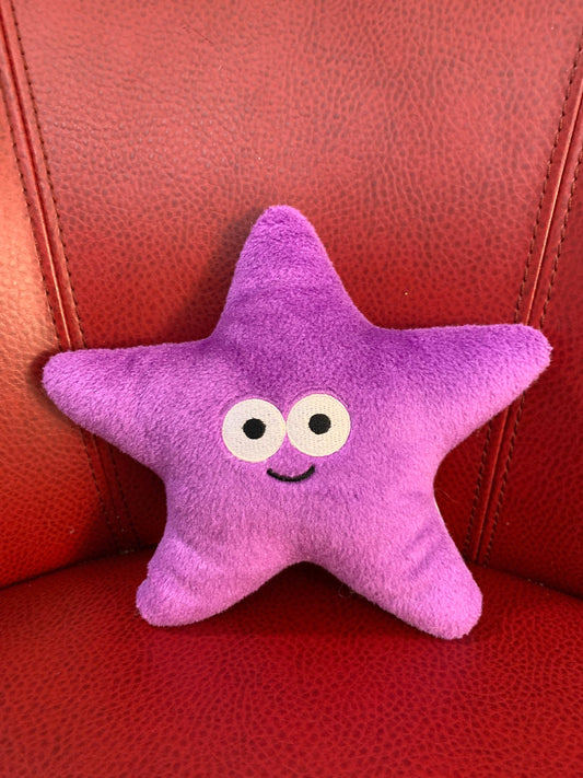 Disney Finding Nemo Dory Purple Star Starfish Plush with smile. small. great condition. Aurora
