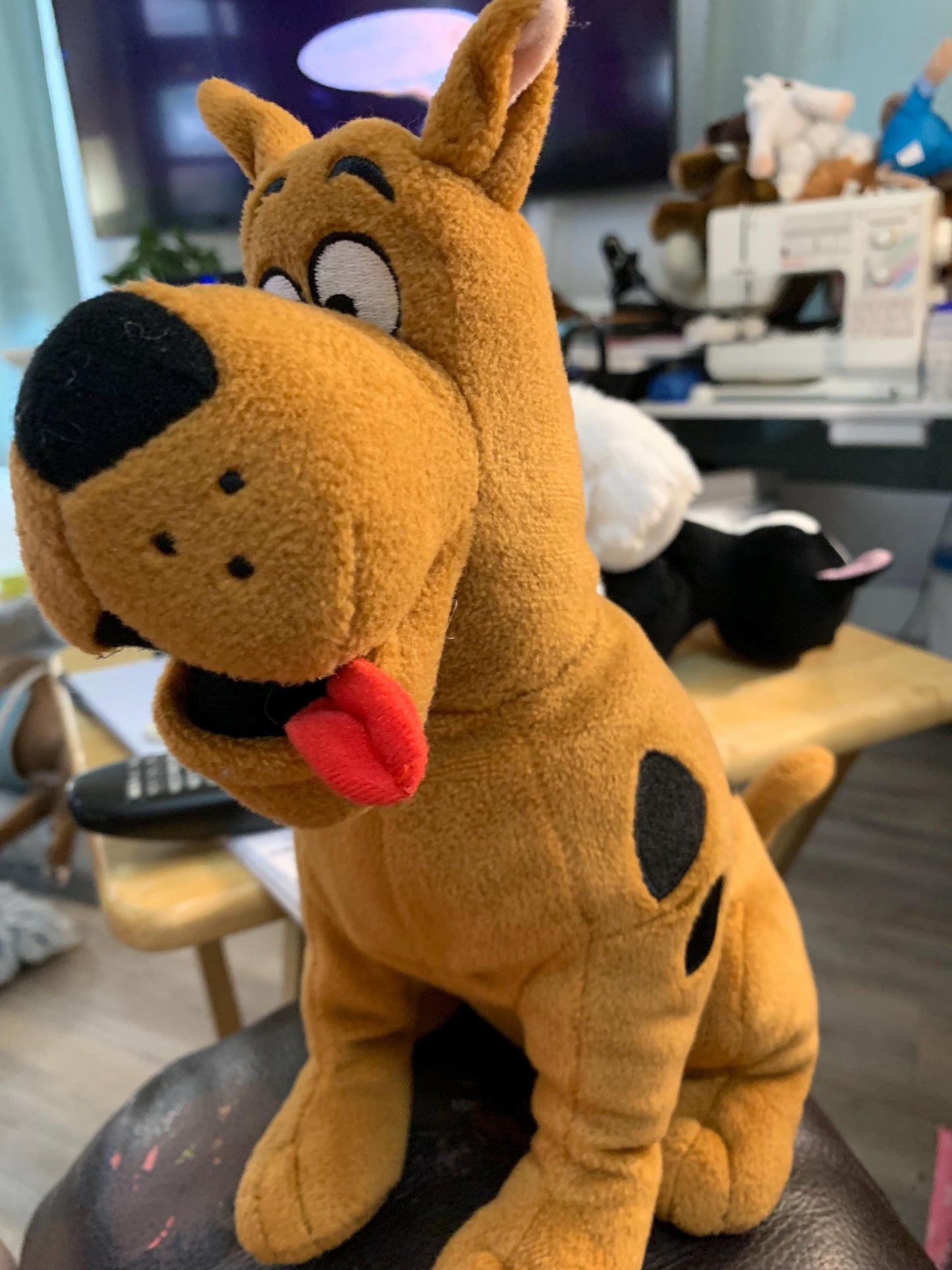 TY Beanie Scooby Doo plush. Approximately 10” No collar, no tags, no hang tag.