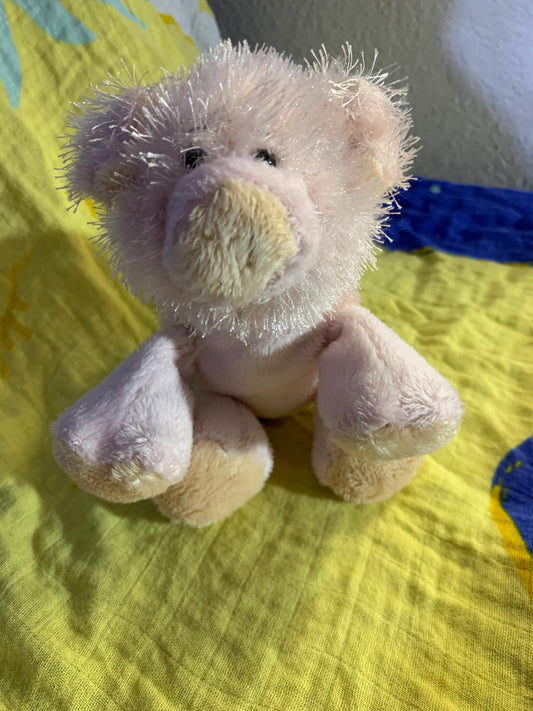 Webkinz Lil Kinz Shaggy Pink Pig Plush