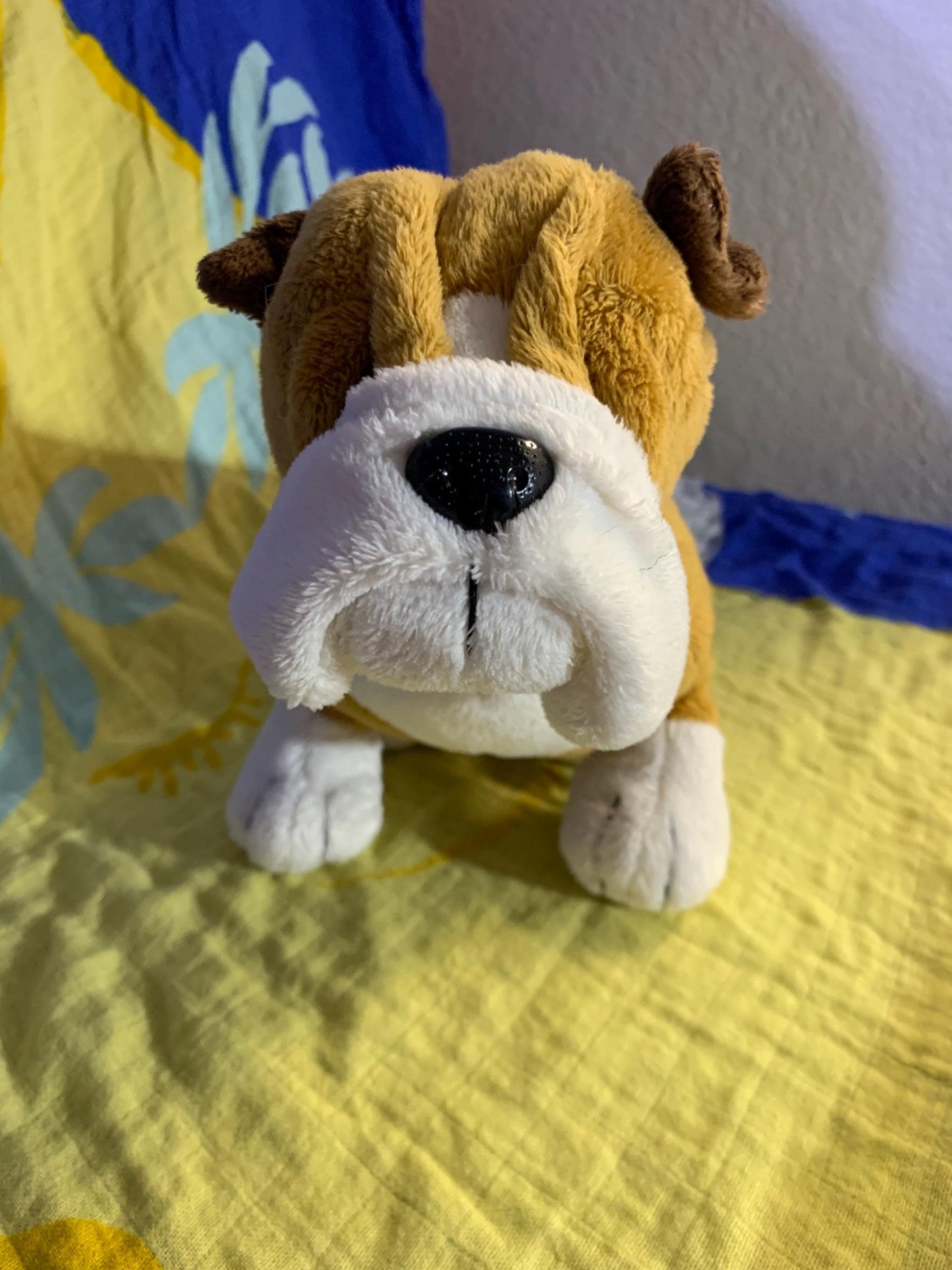Webkinz Bulldog Stuffed Animal Plush Toy. Regular Size. No Code