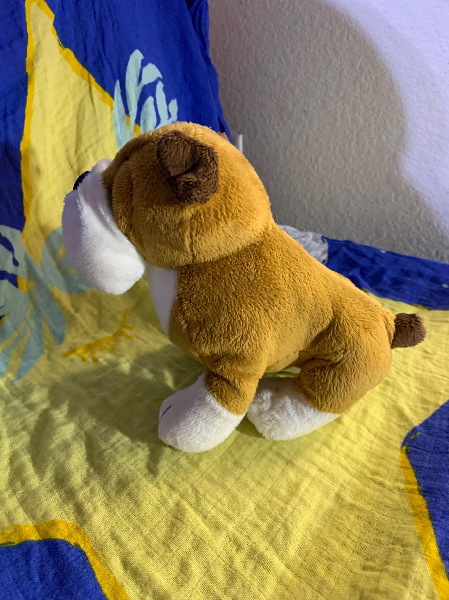 Webkinz Bulldog Stuffed Animal Plush Toy. Regular Size. No Code