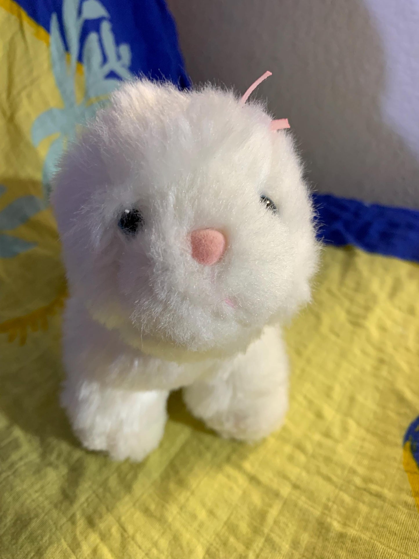 Webkinz Lil Kinz White Persian Cat Plush, No Code