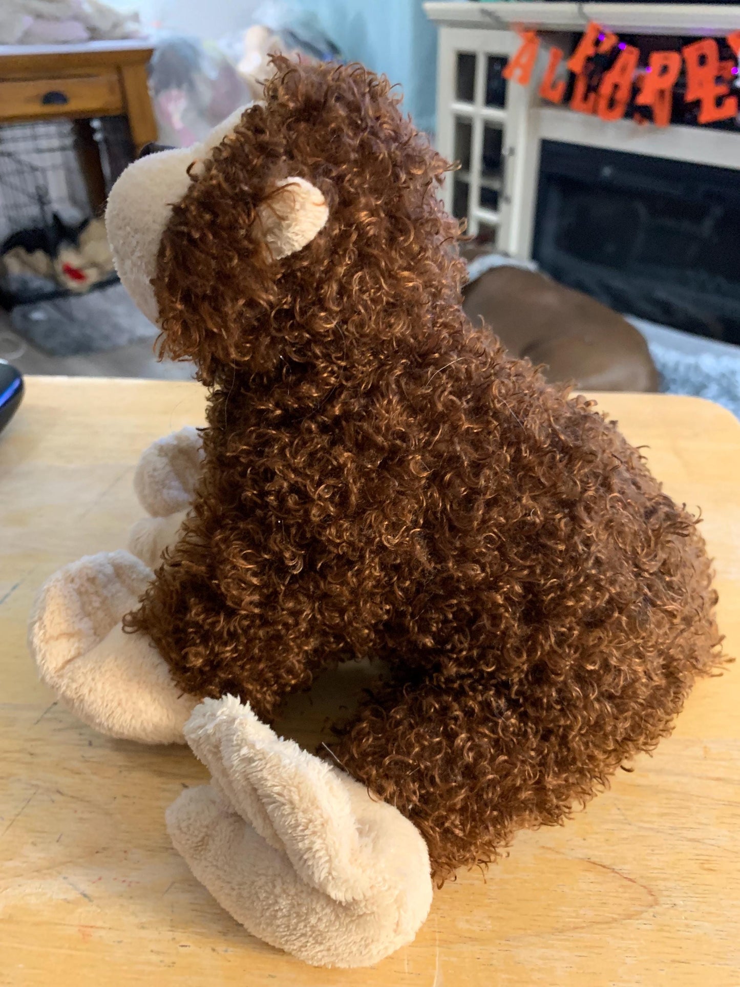 Webkinz Brown and Tan Cheeky Monkey Plush. Regular Size Size. No Code.