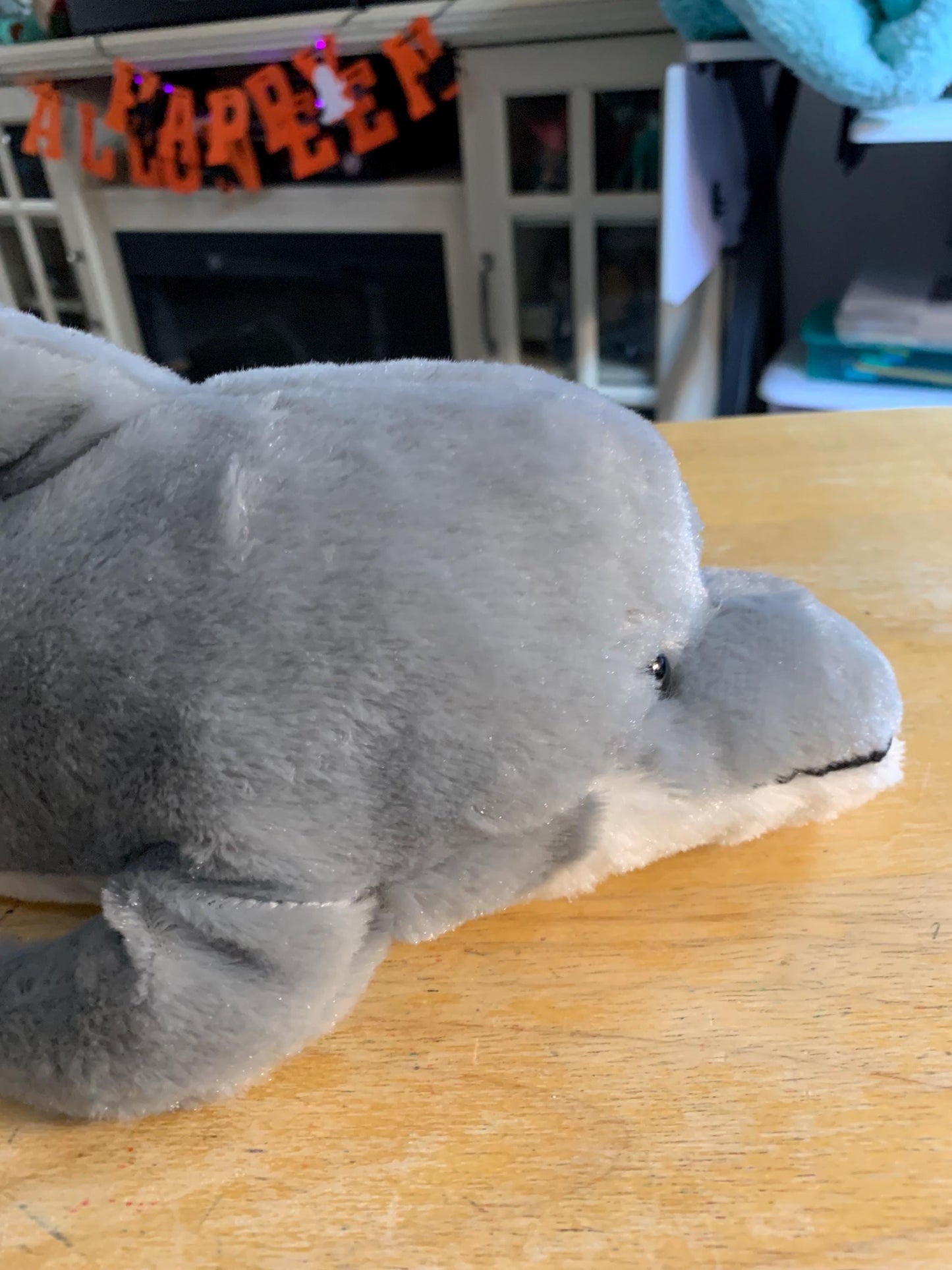 Webkinz Gray Bottlenose Dolphin Plush. Excellent Condition. No code