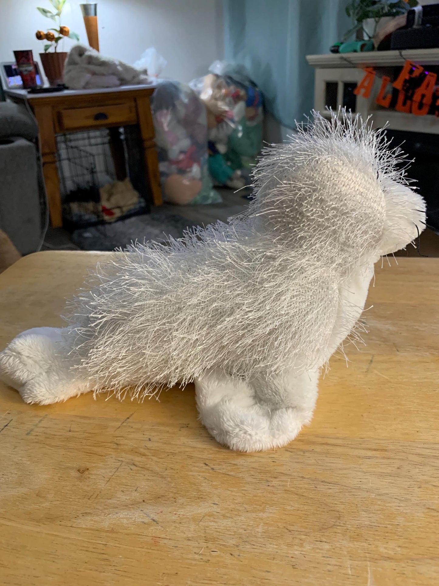 Webkinz White Seal Plush Stuffed Animal. Regular Size, No Code.