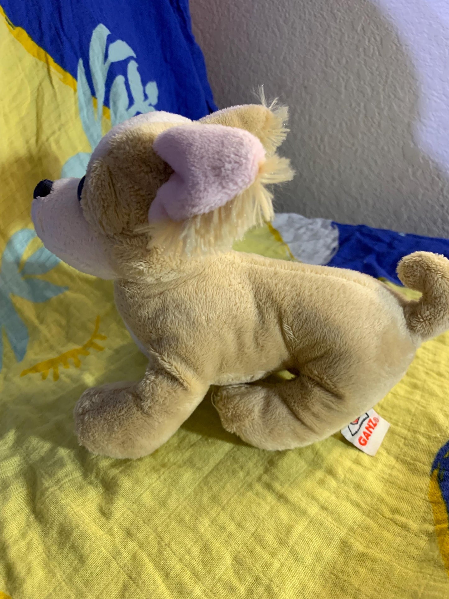 Webkinz Tan and White Chihuahua Dog Plush. No Code
