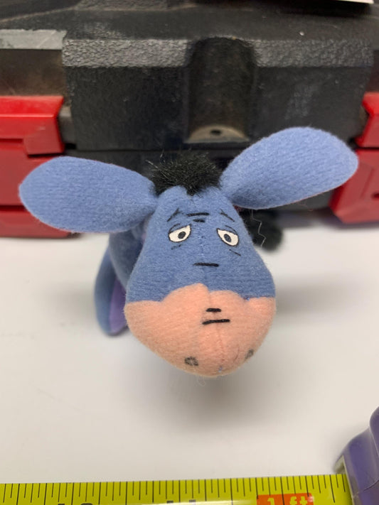 Extra Small Eeyore Plush with Pink Ribbon - McDonald’s Toy