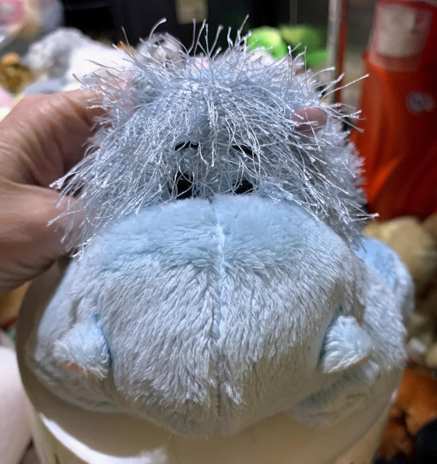 Webkinz Blue Hippo plush. No code. Excellent Condition
