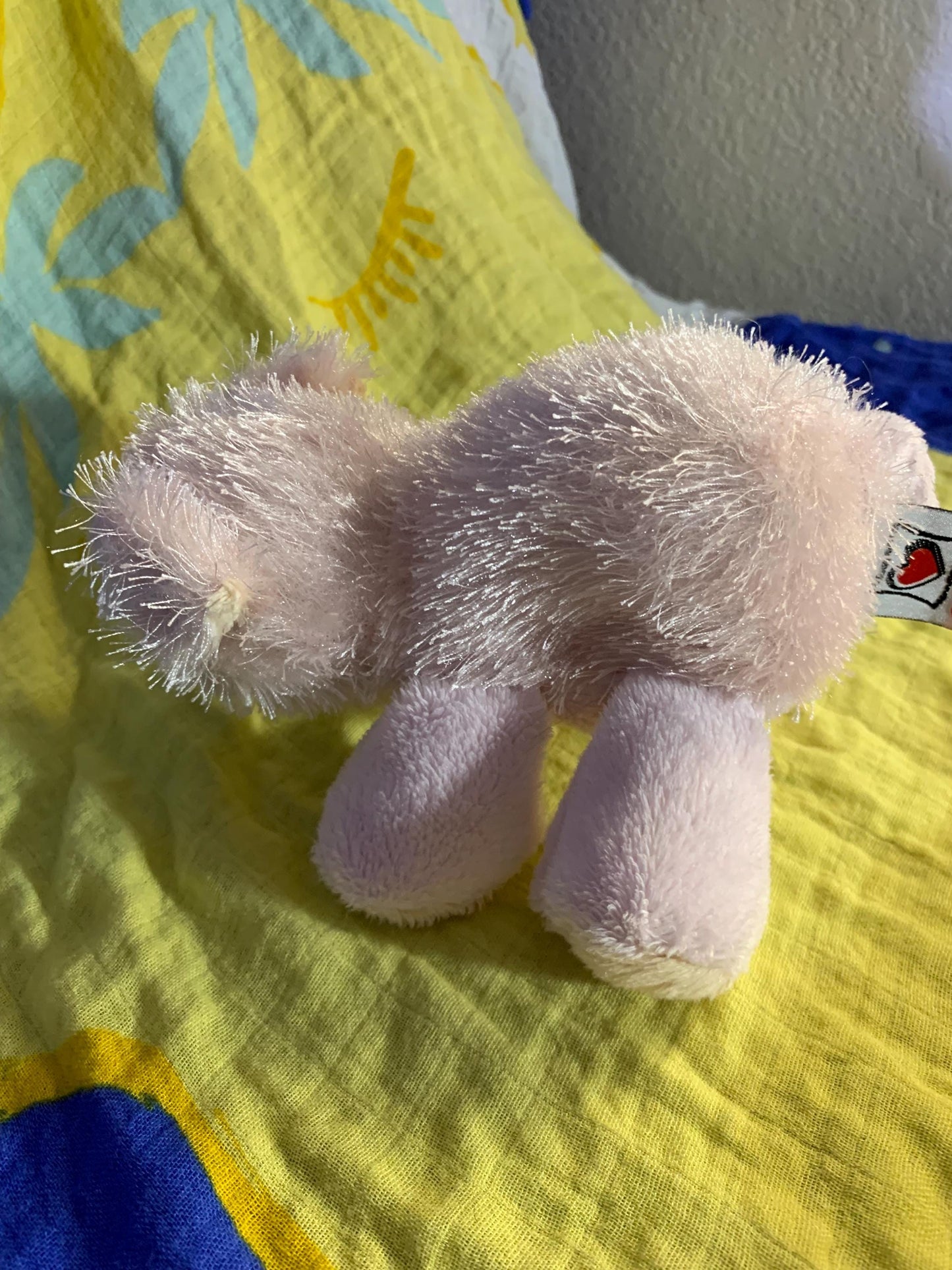 Webkinz Lil Kinz Shaggy Pink Pig Plush