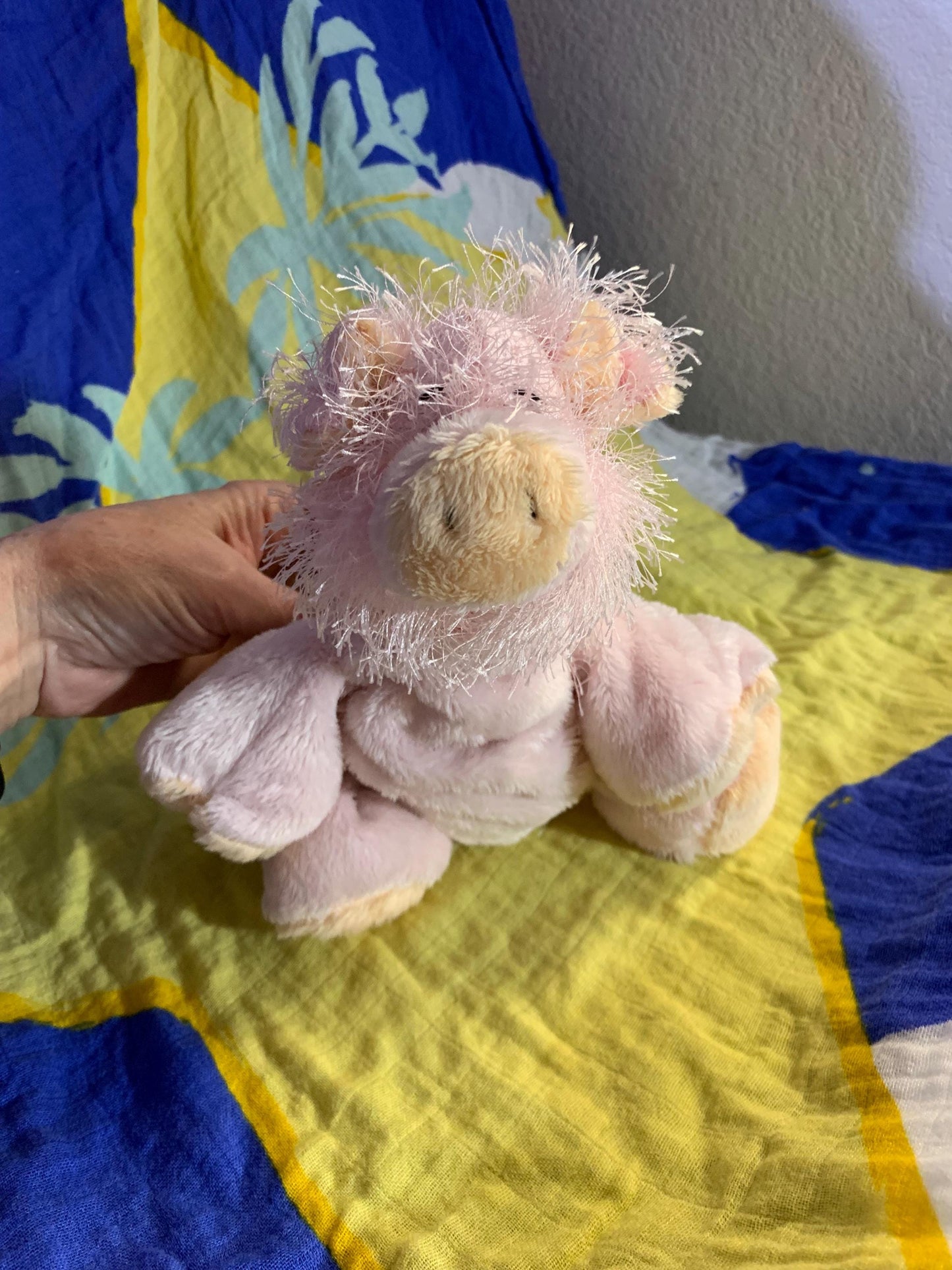 Webkinz Pink Shaggy Pig Plush (NO CODE)