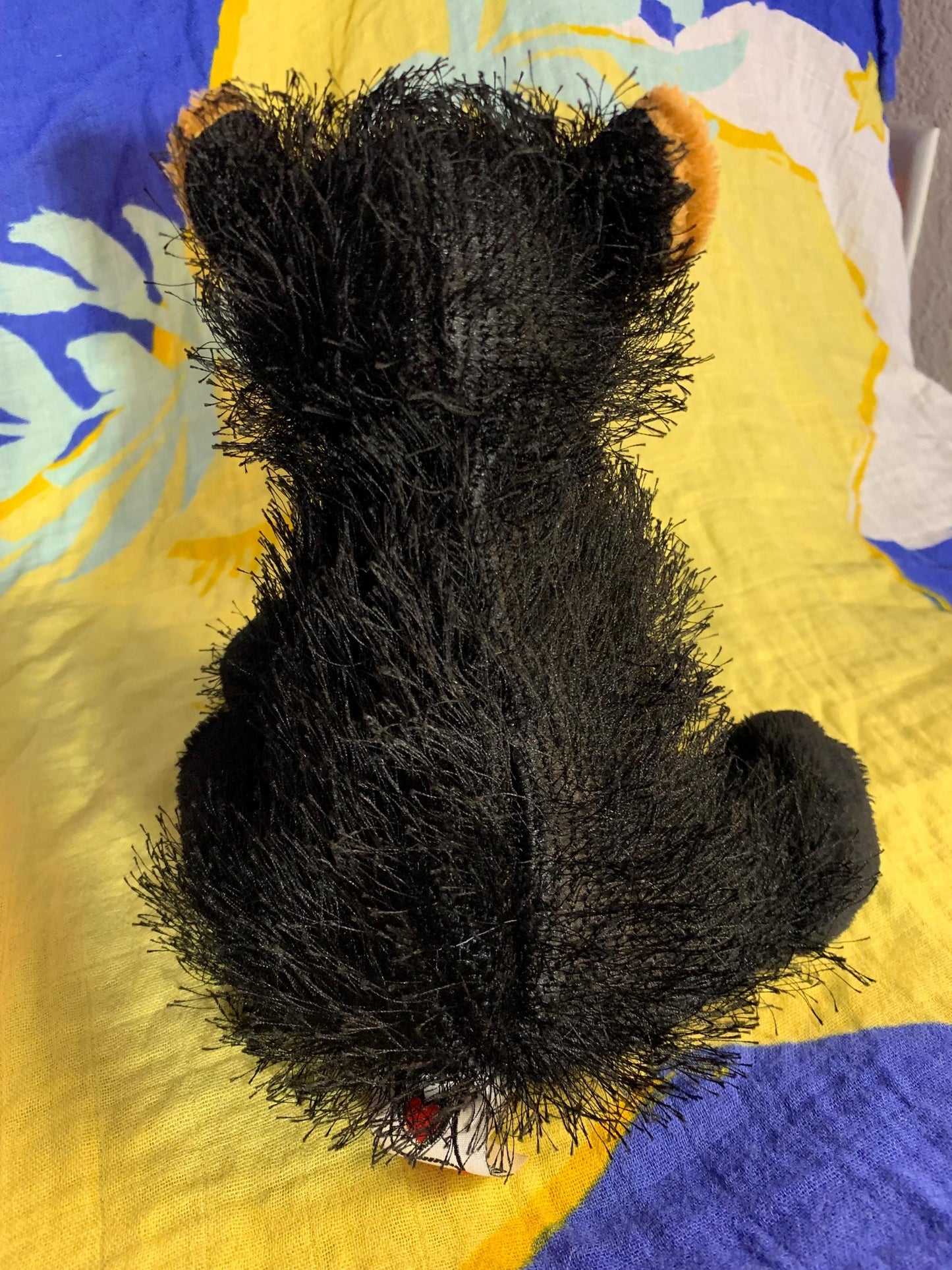 Webkinz Black Bear Plush, Ganz Stuffed Animal (No Code)