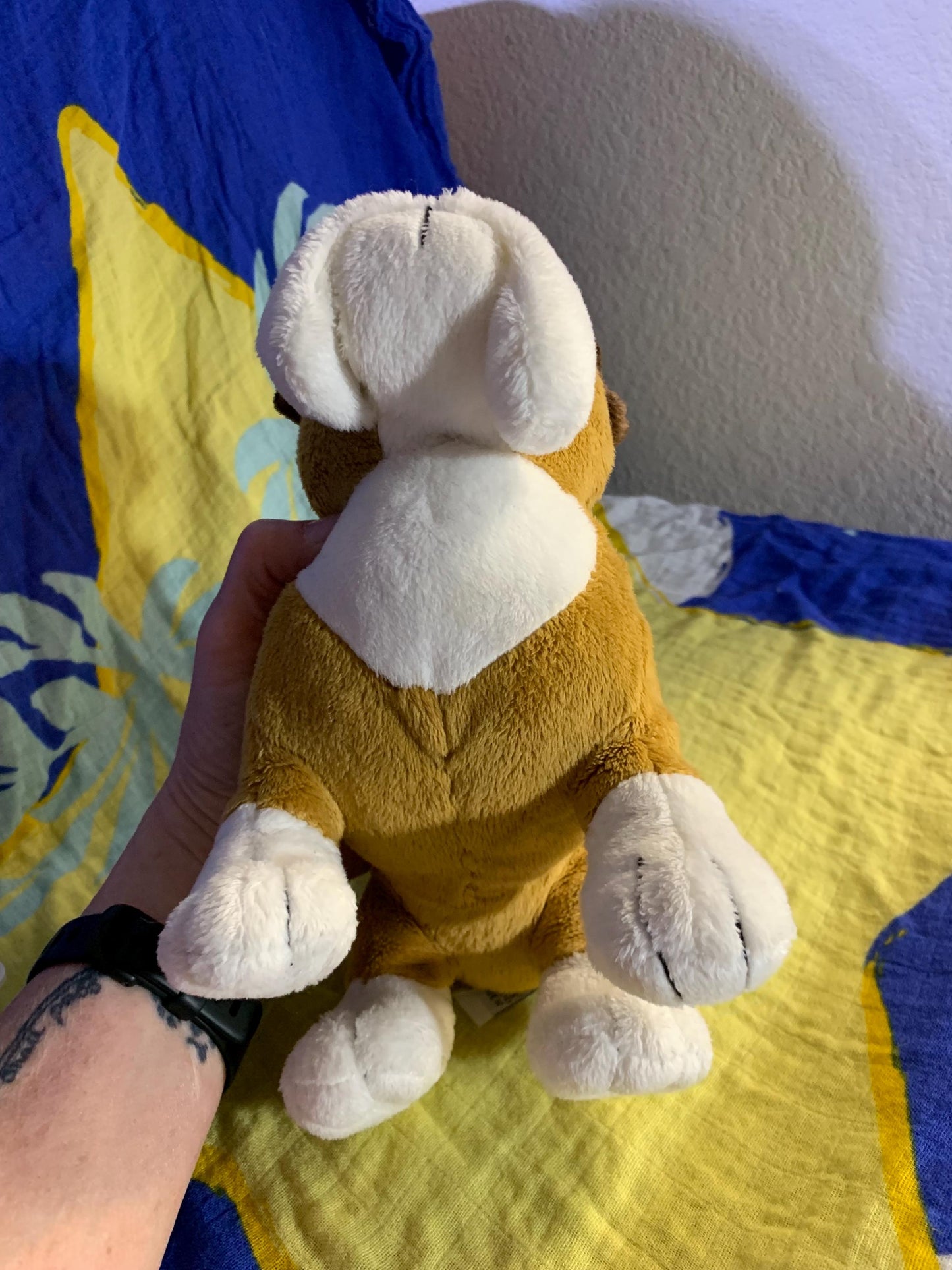 Webkinz Bulldog Stuffed Animal Plush Toy. Regular Size. No Code