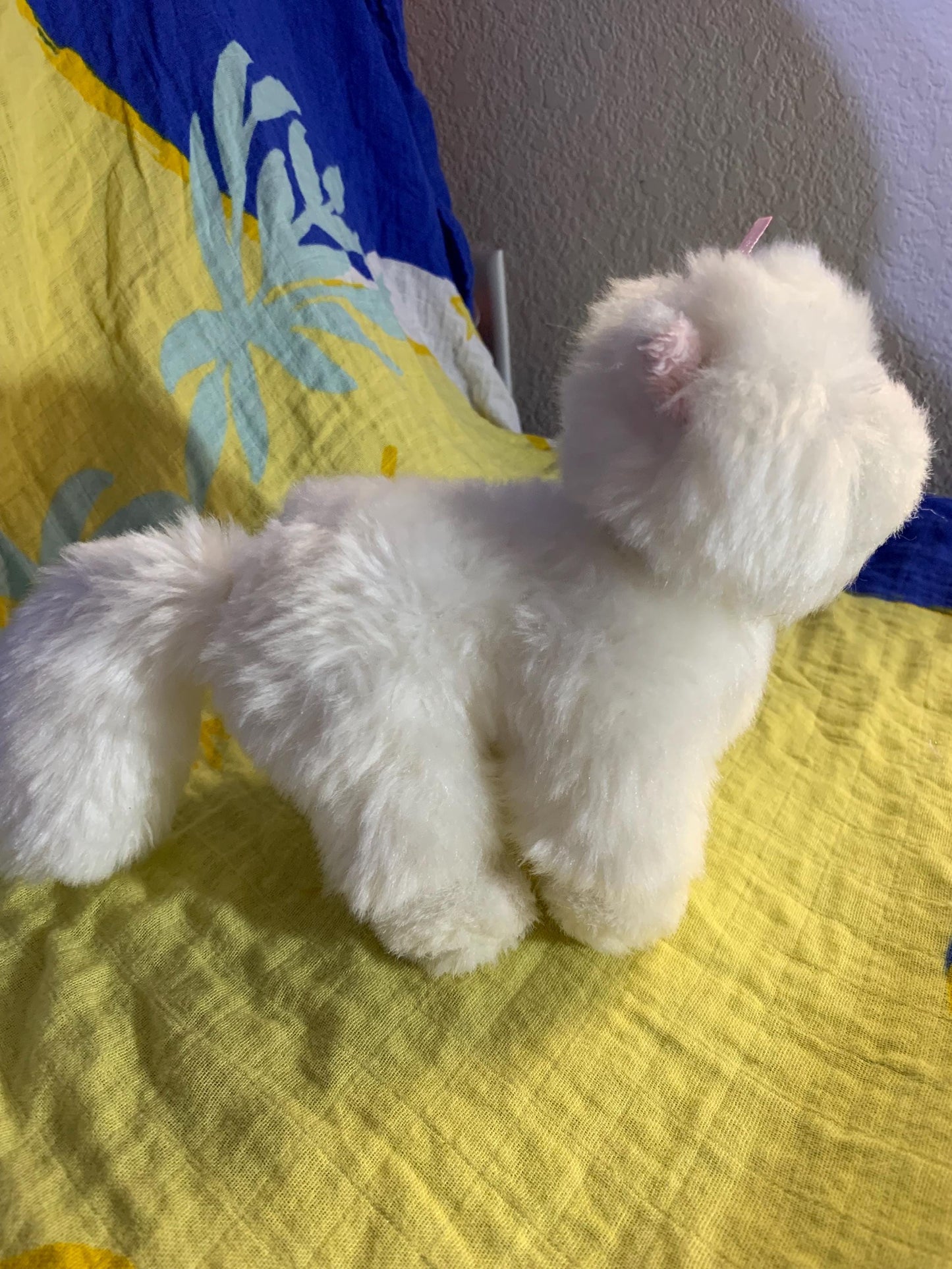 Webkinz Lil Kinz White Persian Cat Plush, No Code