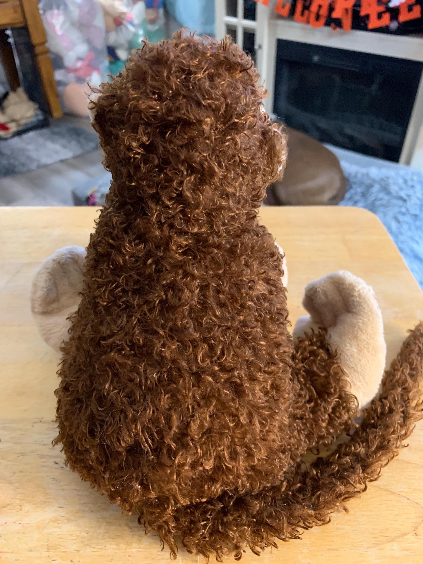 Webkinz Brown and Tan Cheeky Monkey Plush. Regular Size Size. No Code.