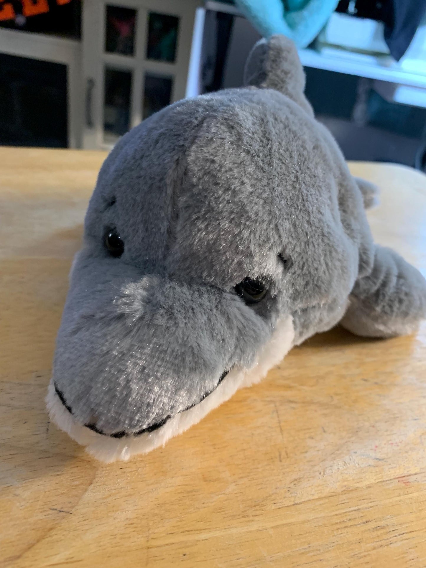 Webkinz Gray Bottlenose Dolphin Plush. Excellent Condition. No code