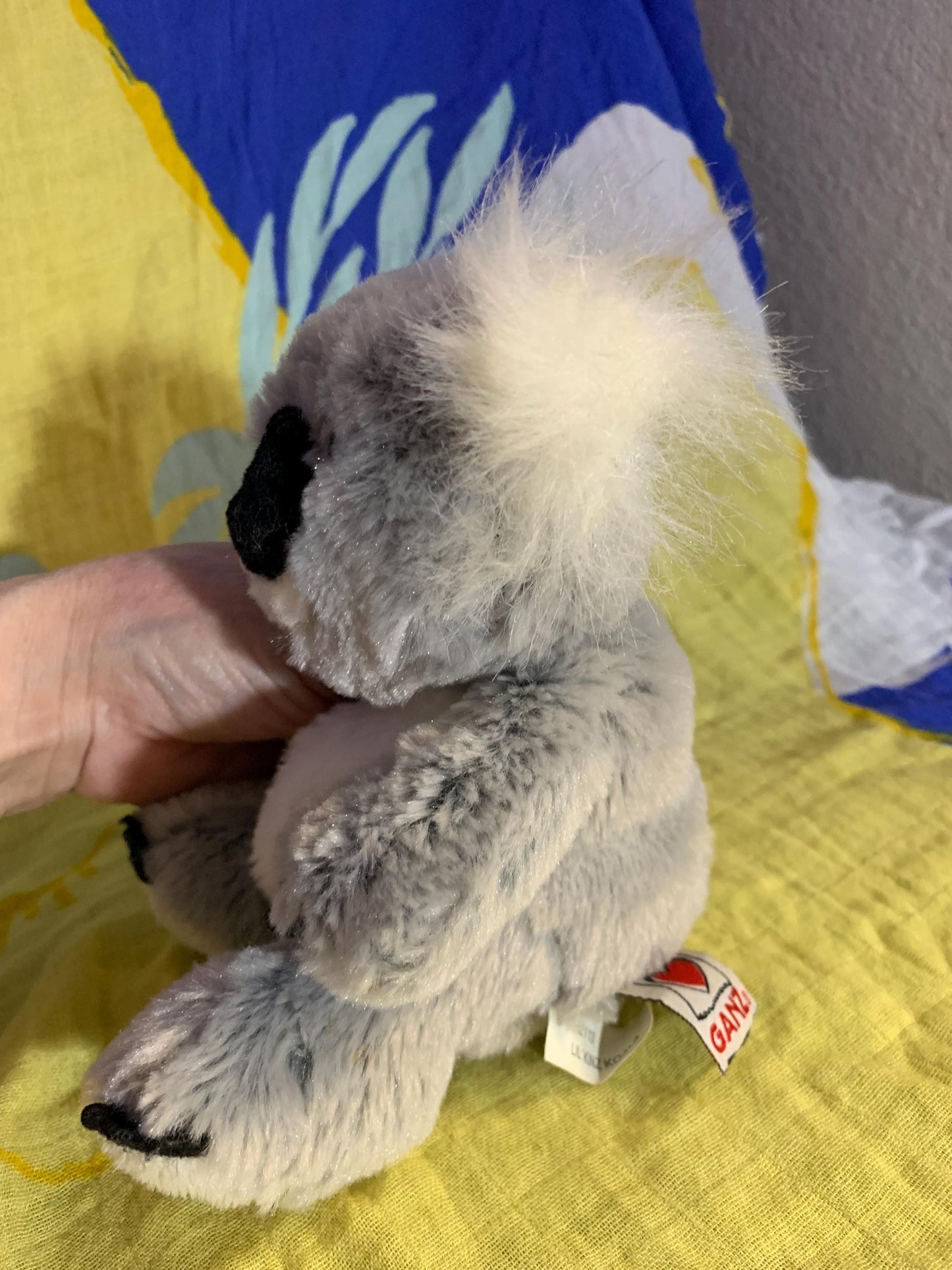 Webkinz Gray and White Lil Kinz Koala Bear Plush. No Code.