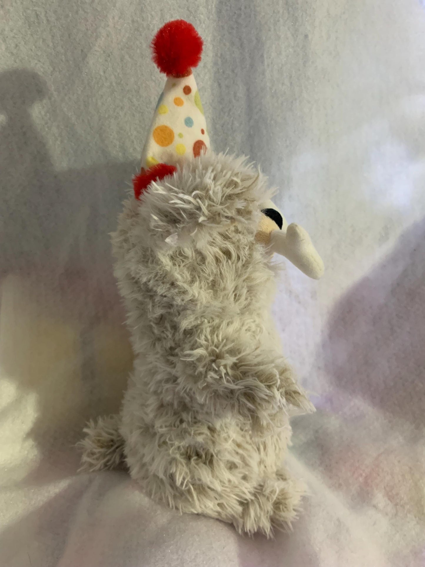 Gund Greetings Party Dog Plush with Hat & Bone, NWT