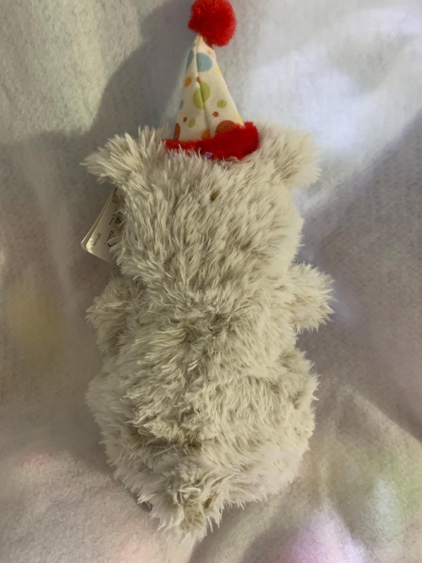 Gund Greetings Party Dog Plush with Hat & Bone, NWT