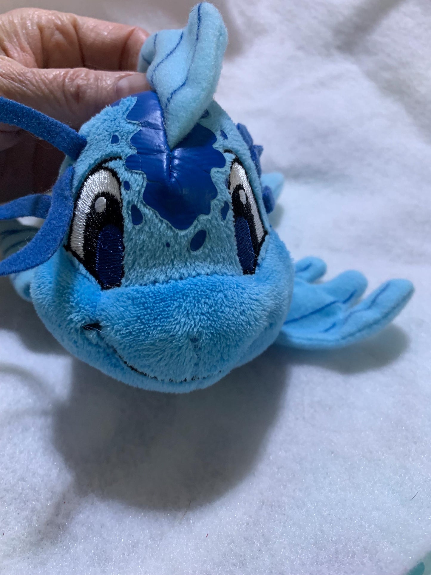 Blue Koi Fish NeoPets Plush Keyquest Series 5 Jakks Pacific