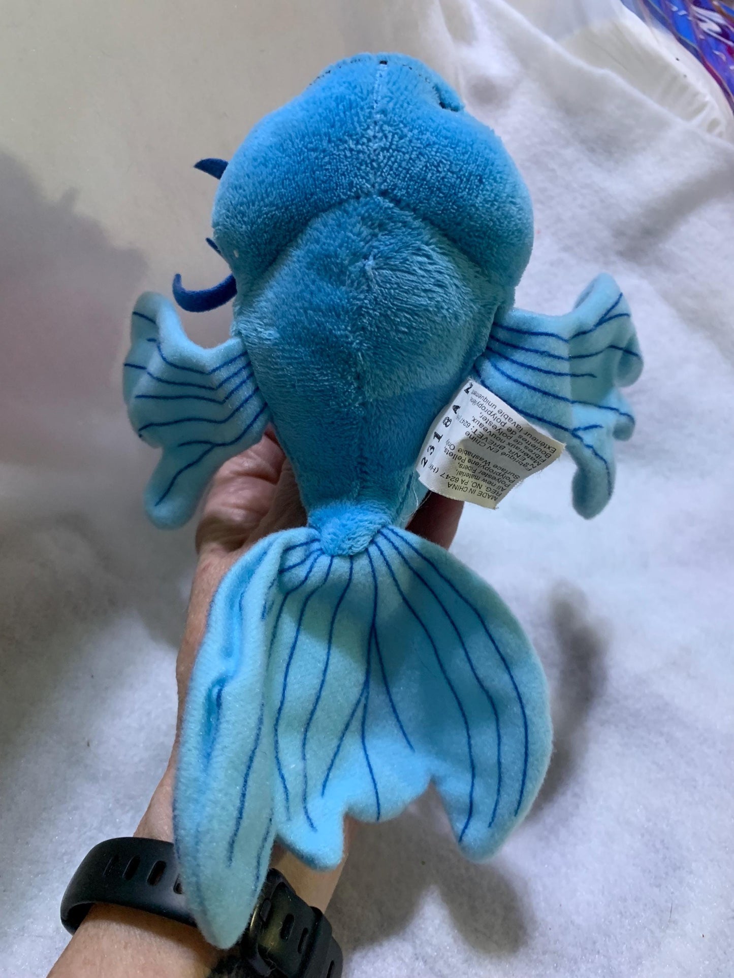 Blue Koi Fish NeoPets Plush Keyquest Series 5 Jakks Pacific