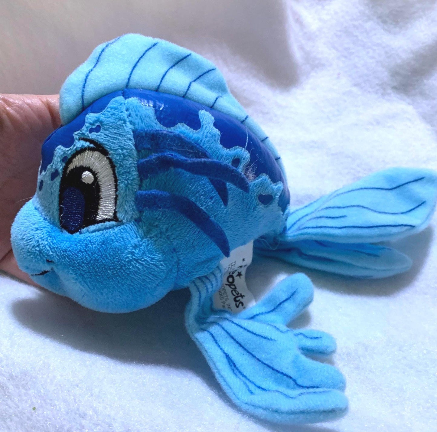 Blue Koi Fish NeoPets Plush Keyquest Series 5 Jakks Pacific