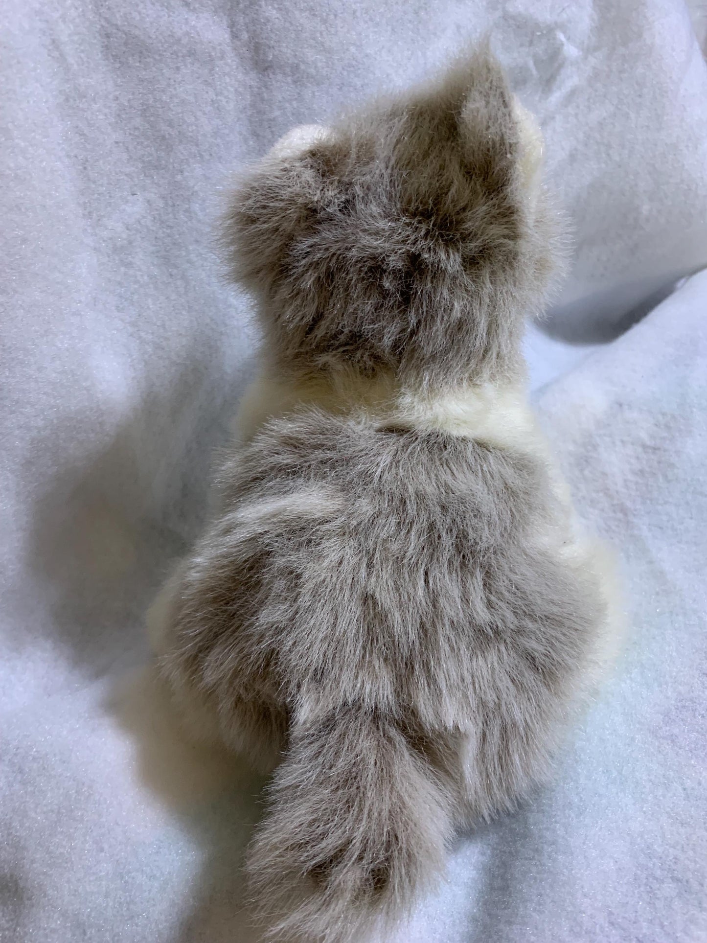 Gray and White Husky Puppy Plush, Soft Stuffed Animal