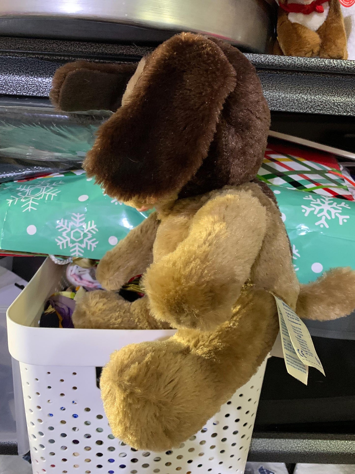 Build A Bear Puppy Dog Plush, Brown
